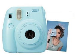 新一代拍立得降价 富士instax mini8蓝色款仅需65，迷你相机再掀热潮