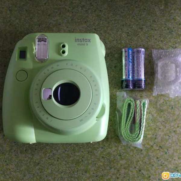 富士instax mini 9绿色原装行货即影即有相机 定格每一个绿色回忆